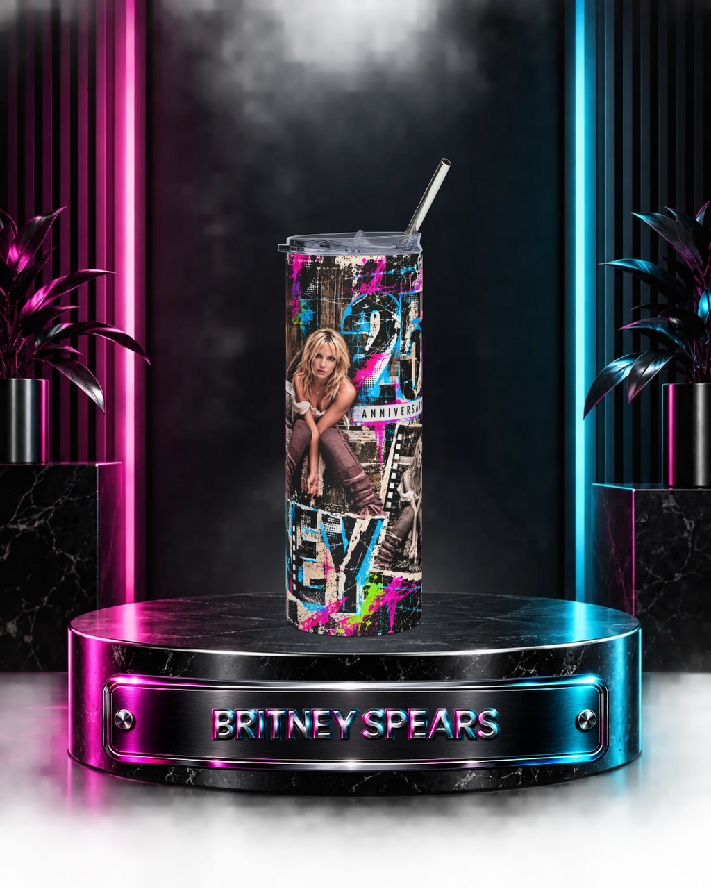 Britney 25th Anniversary – Britney Era Editorial – 20oz Tumbler