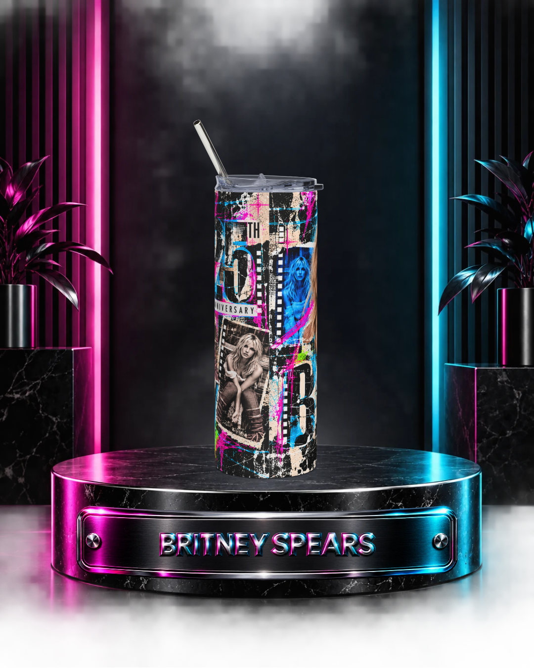 Britney 25th Anniversary – Britney Era Editorial – 20oz Tumbler