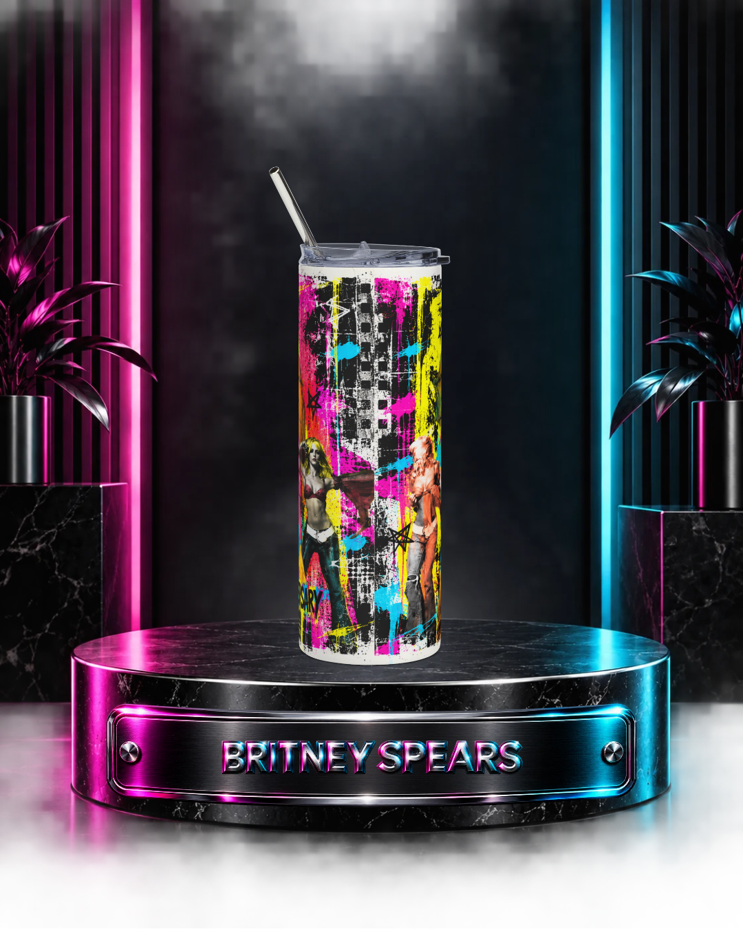 Britney 25th Anniversary – Pop Editorial – 20oz Tumbler