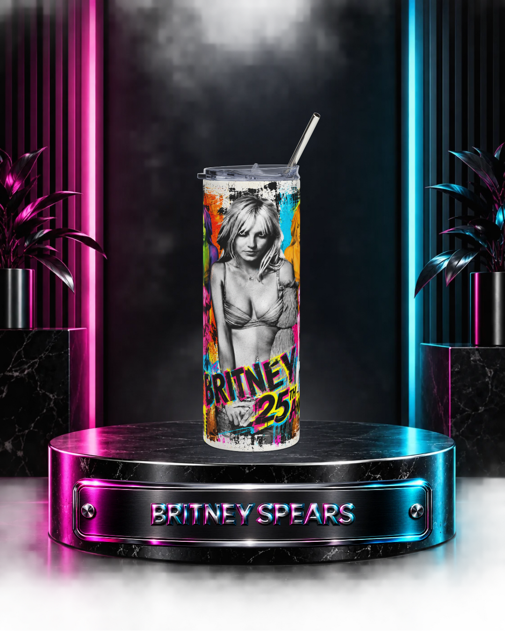 Britney 25th Anniversary – Pop Editorial – 20oz Tumbler