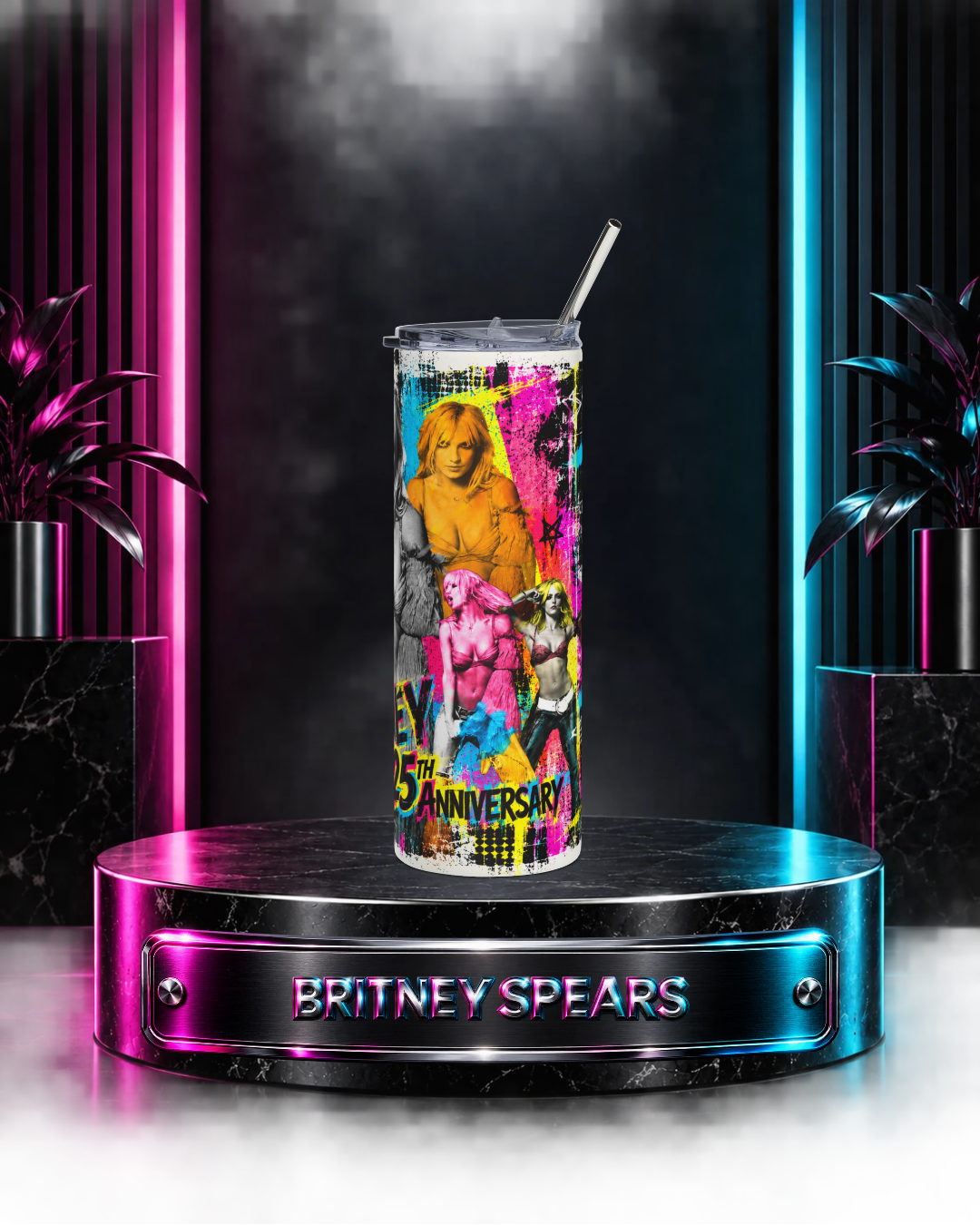 Britney 25th Anniversary – Pop Editorial – 20oz Tumbler