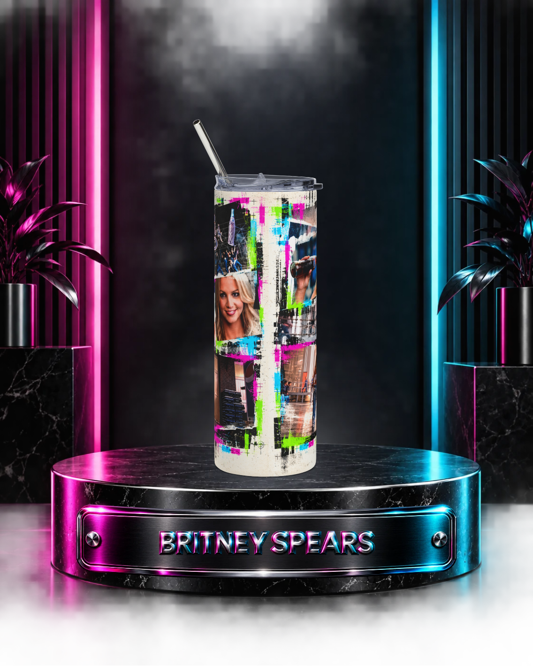 Britney 25th Anniversary – The Joy of Pepsi – 20oz Tumbler