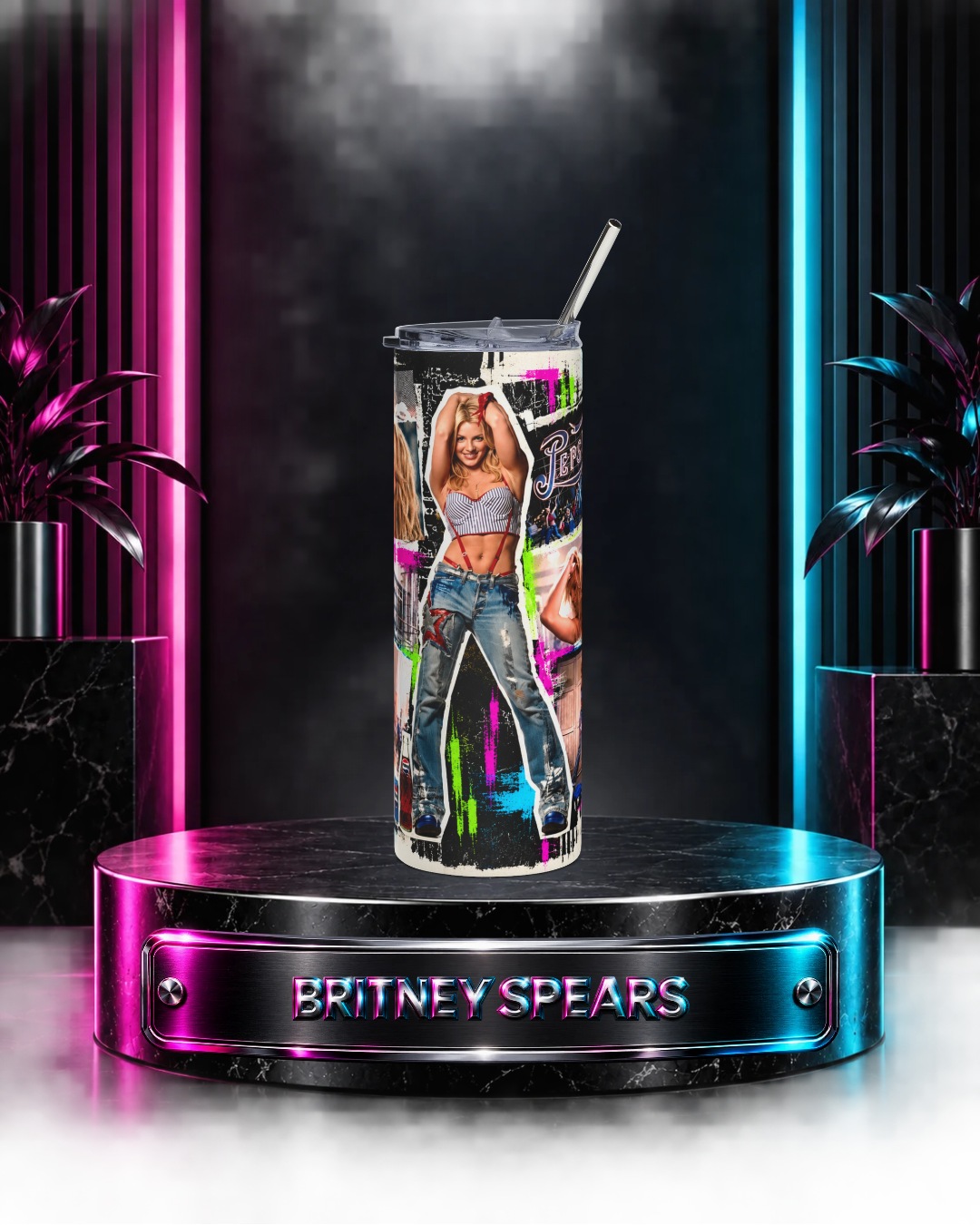 Britney 25th Anniversary – The Joy of Pepsi – 20oz Tumbler