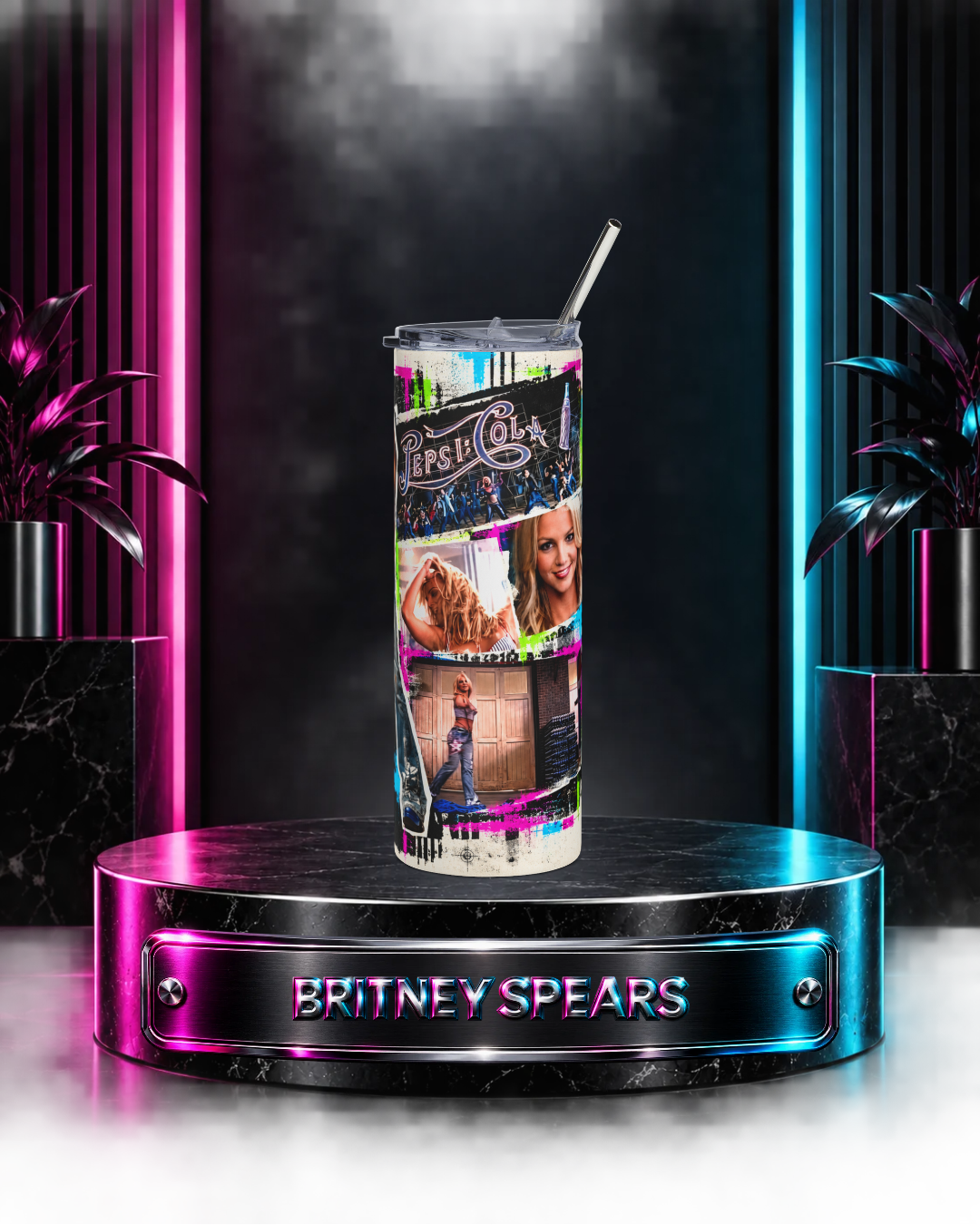 Britney 25th Anniversary – The Joy of Pepsi – 20oz Tumbler