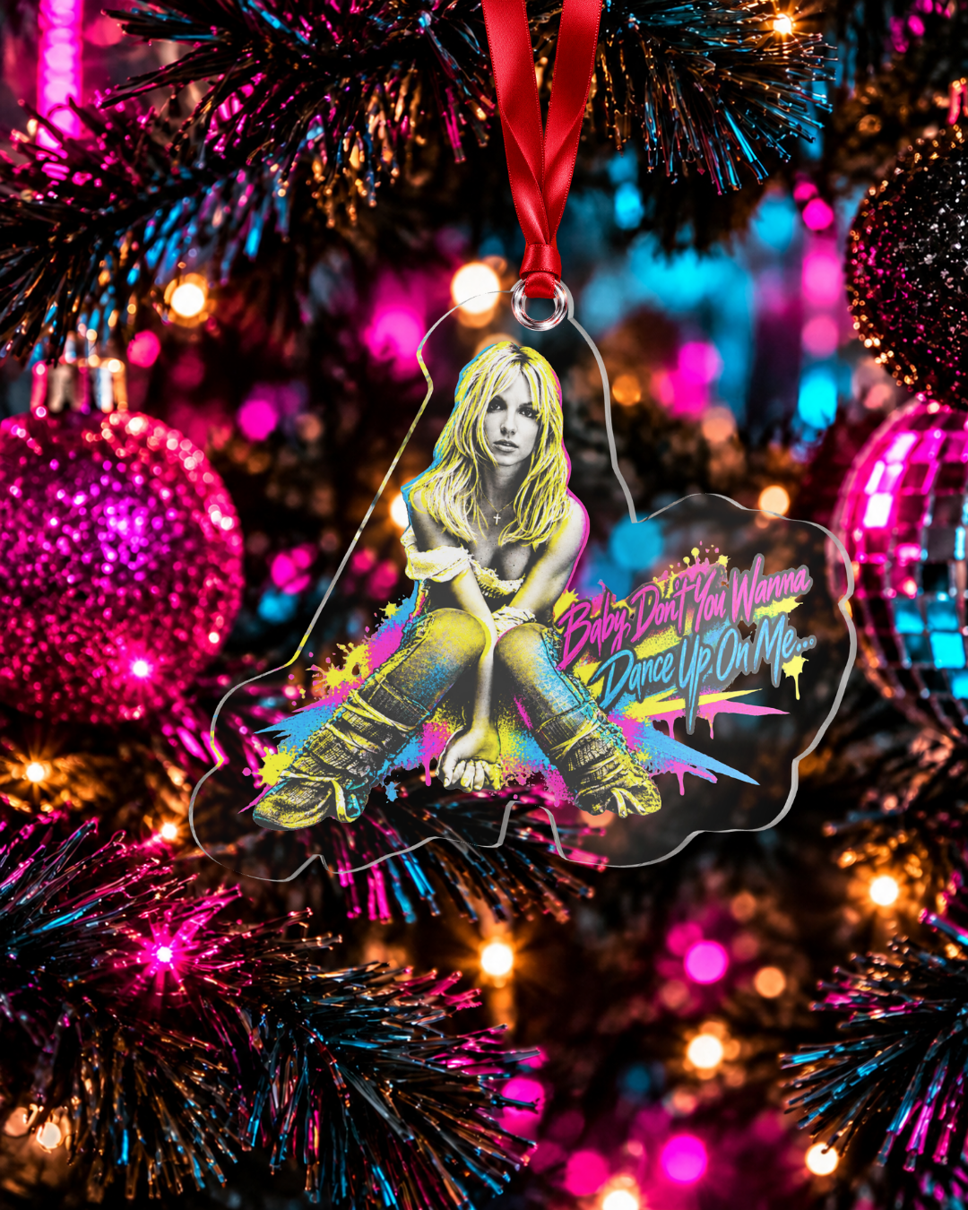 Britney 25th Anniversary – Dance Up On Me – Acrylic Ornament