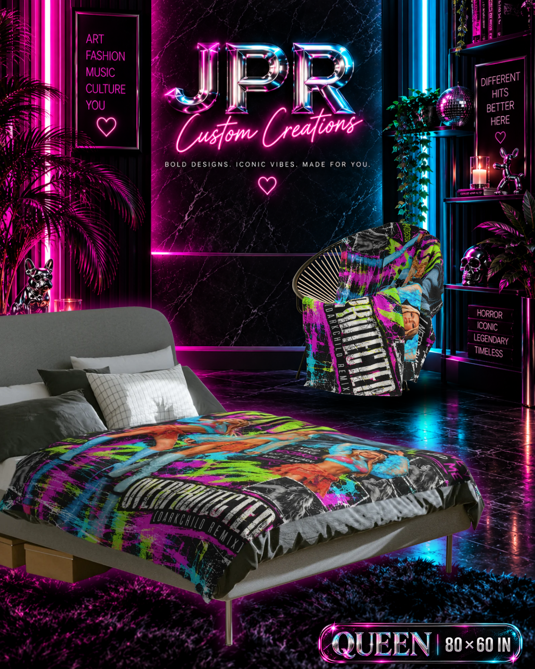 Britney – Overprotected (Darkchild Remix) – Velveteen Plush Blanket