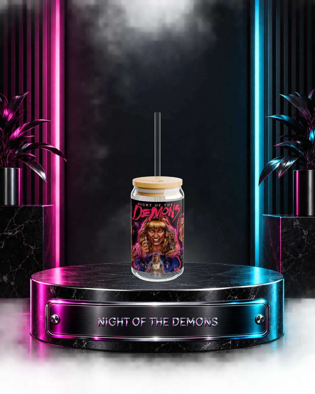 Night of the Demons — Lipstick & Hellfire | 16oz Glass Can