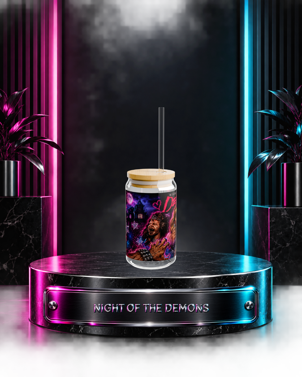 Night of the Demons — Lipstick & Hellfire | 16oz Glass Can