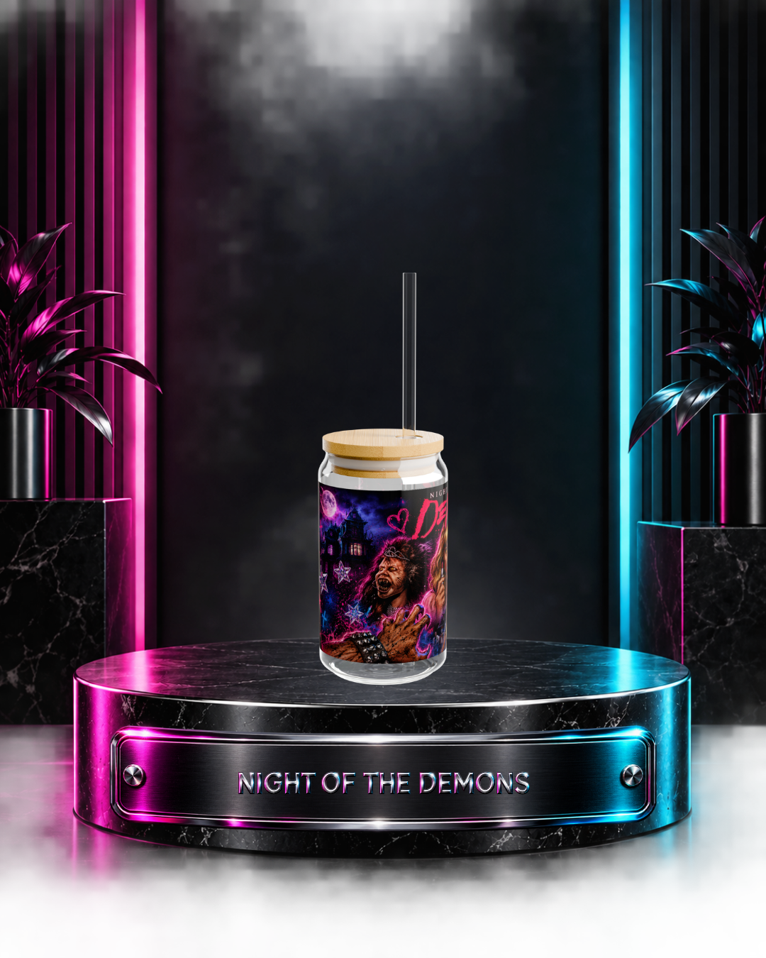 Night of the Demons — Lipstick & Hellfire | 16oz Glass Can