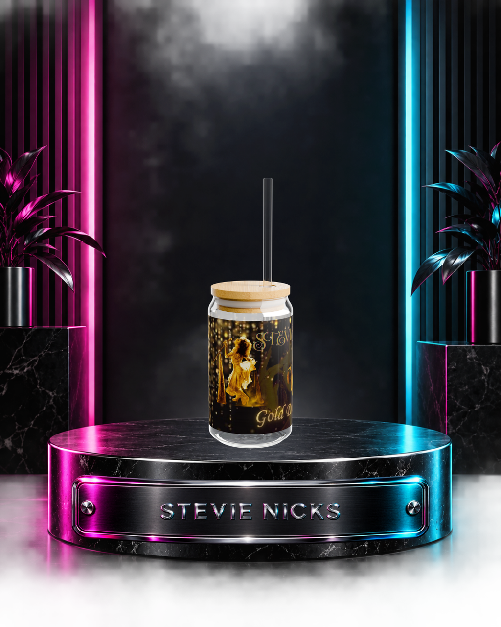 Stevie  Nicks — Gold Dust Woman | 16oz Glass Can