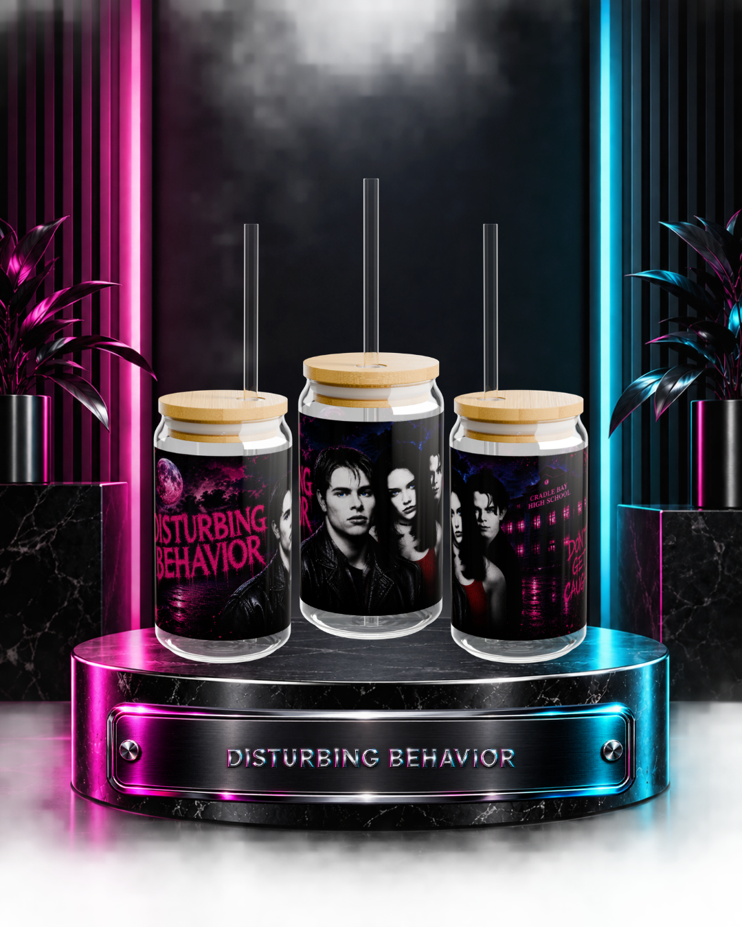 Disturbing Behavior — Cradle Bay After Dark | 16oz Glass Can