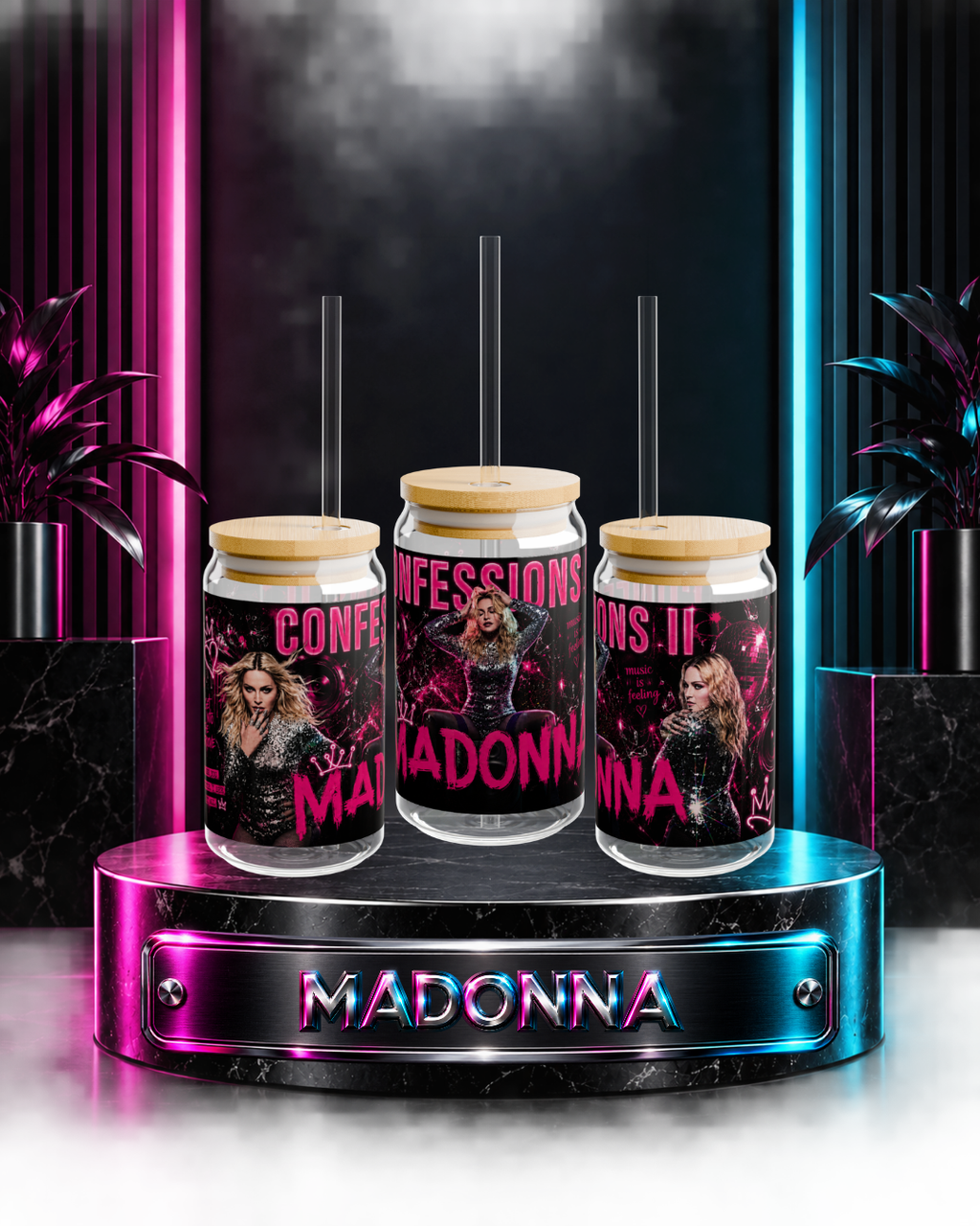 Madonna — Confessions II | 16oz Glass Can