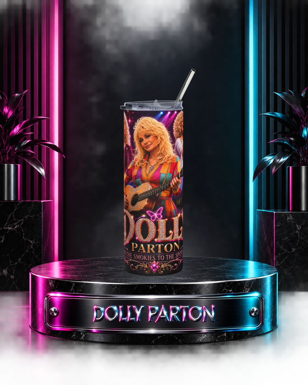 Dolly Parton — From The Smoky's To The Spotlight | 20oz Tumbler
