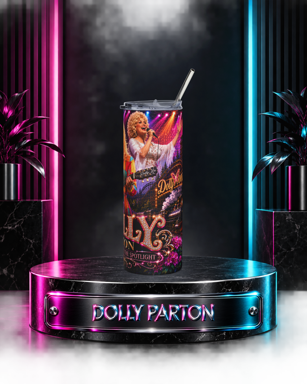 Dolly Parton — From The Smoky's To The Spotlight | 20oz Tumbler