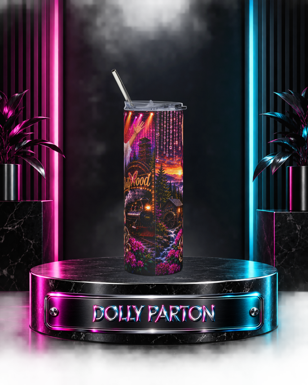 Dolly Parton — From The Smoky's To The Spotlight | 20oz Tumbler