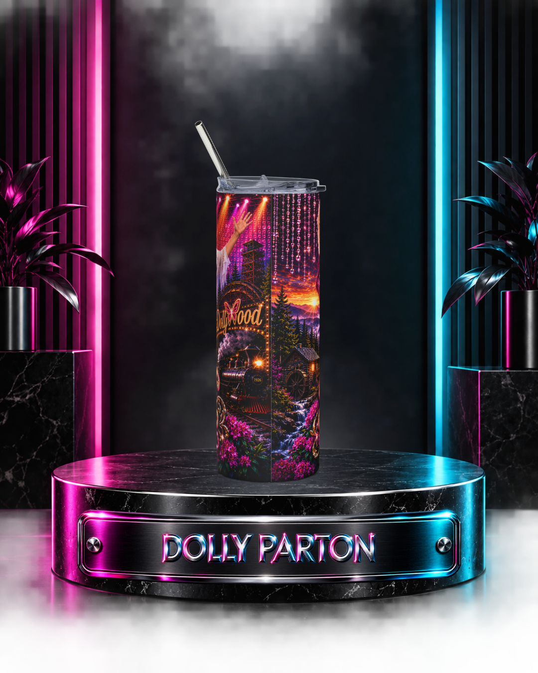 Dolly Parton — From The Smoky's To The Spotlight | 20oz Tumbler