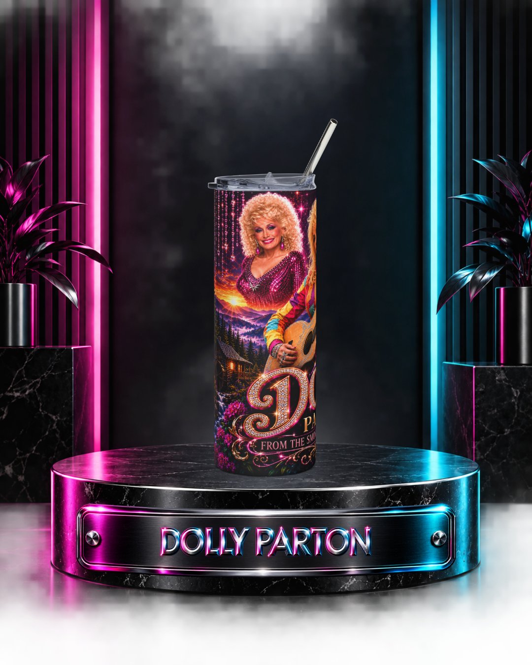 Dolly Parton — From The Smoky's To The Spotlight | 20oz Tumbler