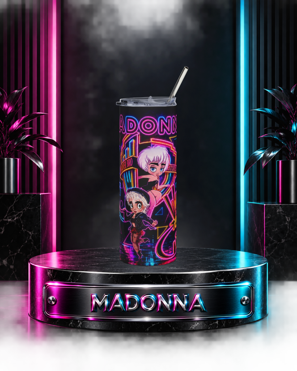 Madonna — Who's That Girl Neon Nights | 20oz Tumbler
