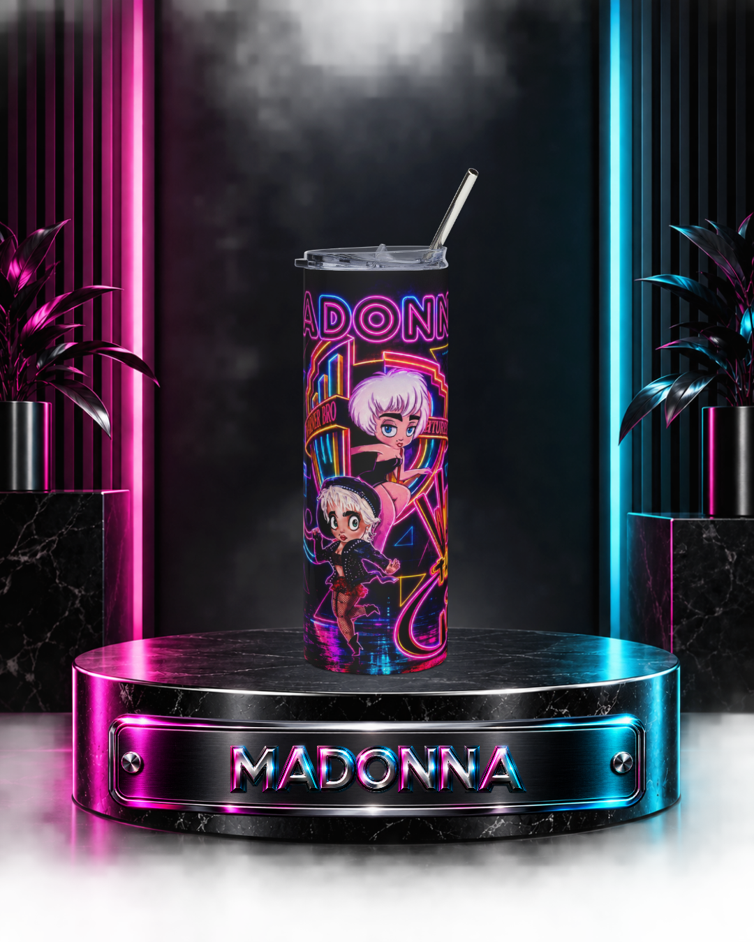 Madonna — Who's That Girl Neon Nights | 20oz Tumbler