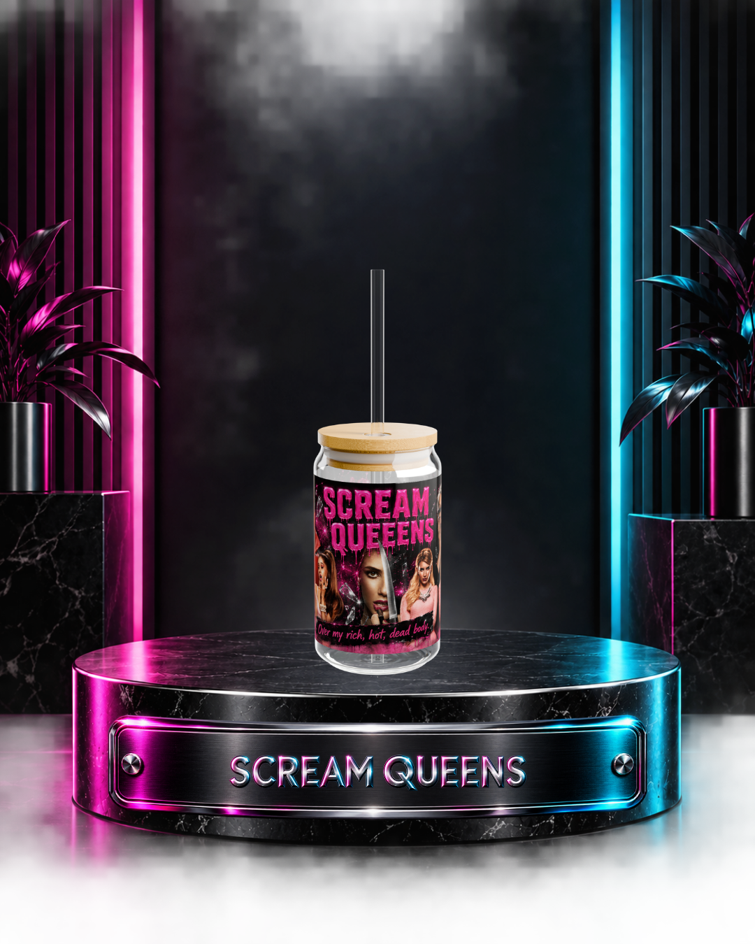Scream Queens — Red Devil | 16oz Glass Can