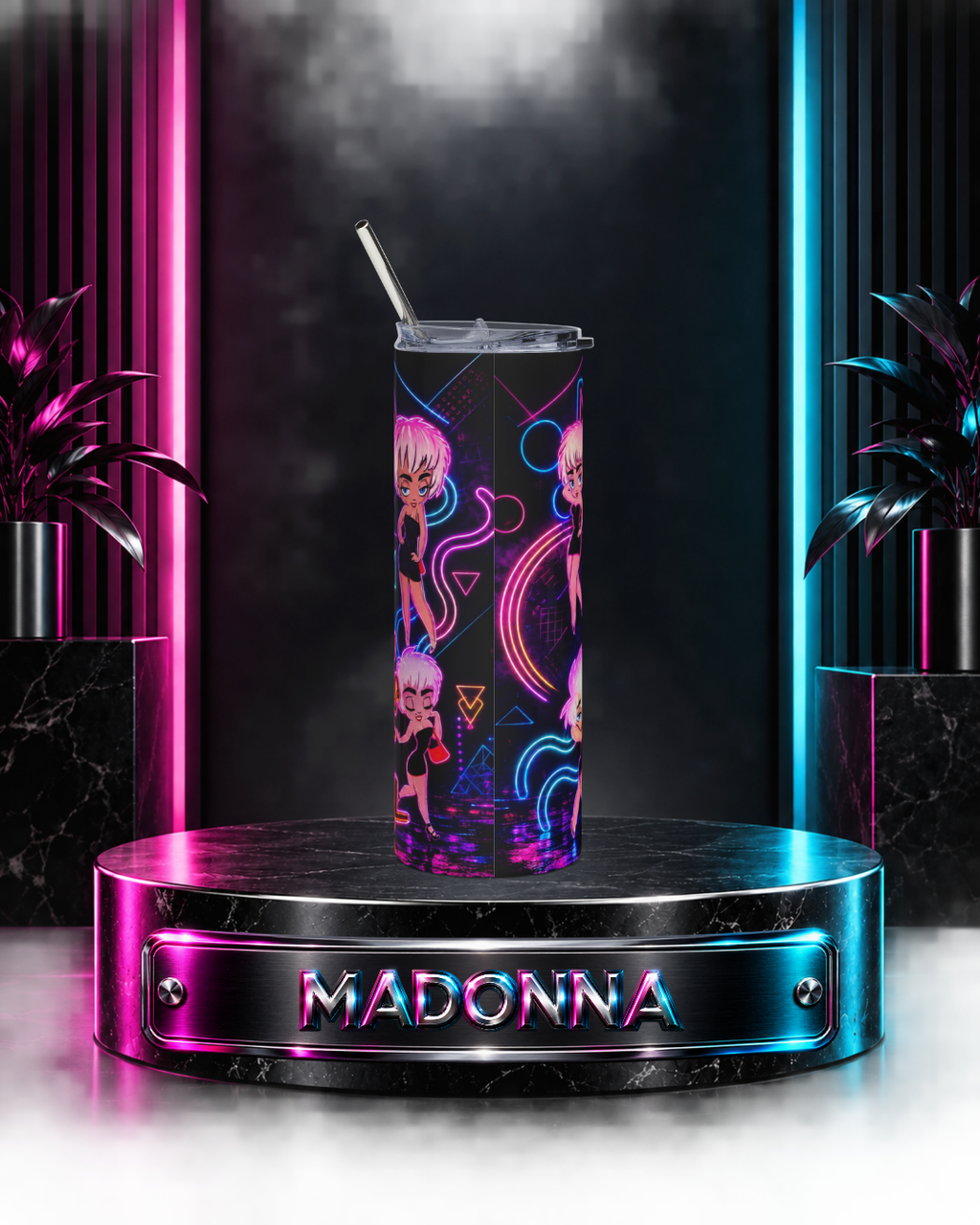 Madonna — Who's That Girl Neon Nights | 20oz Tumbler