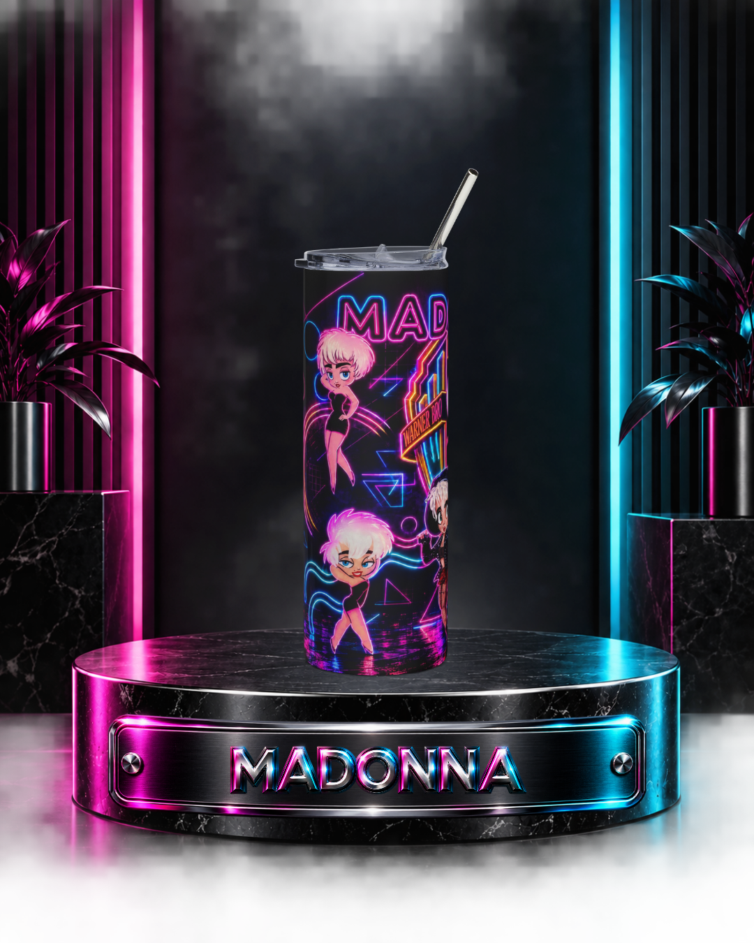 Madonna — Who's That Girl Neon Nights | 20oz Tumbler