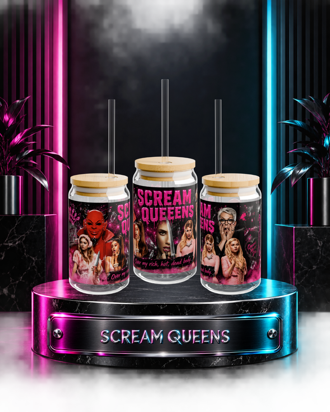 Scream Queens — Red Devil | 16oz Glass Can