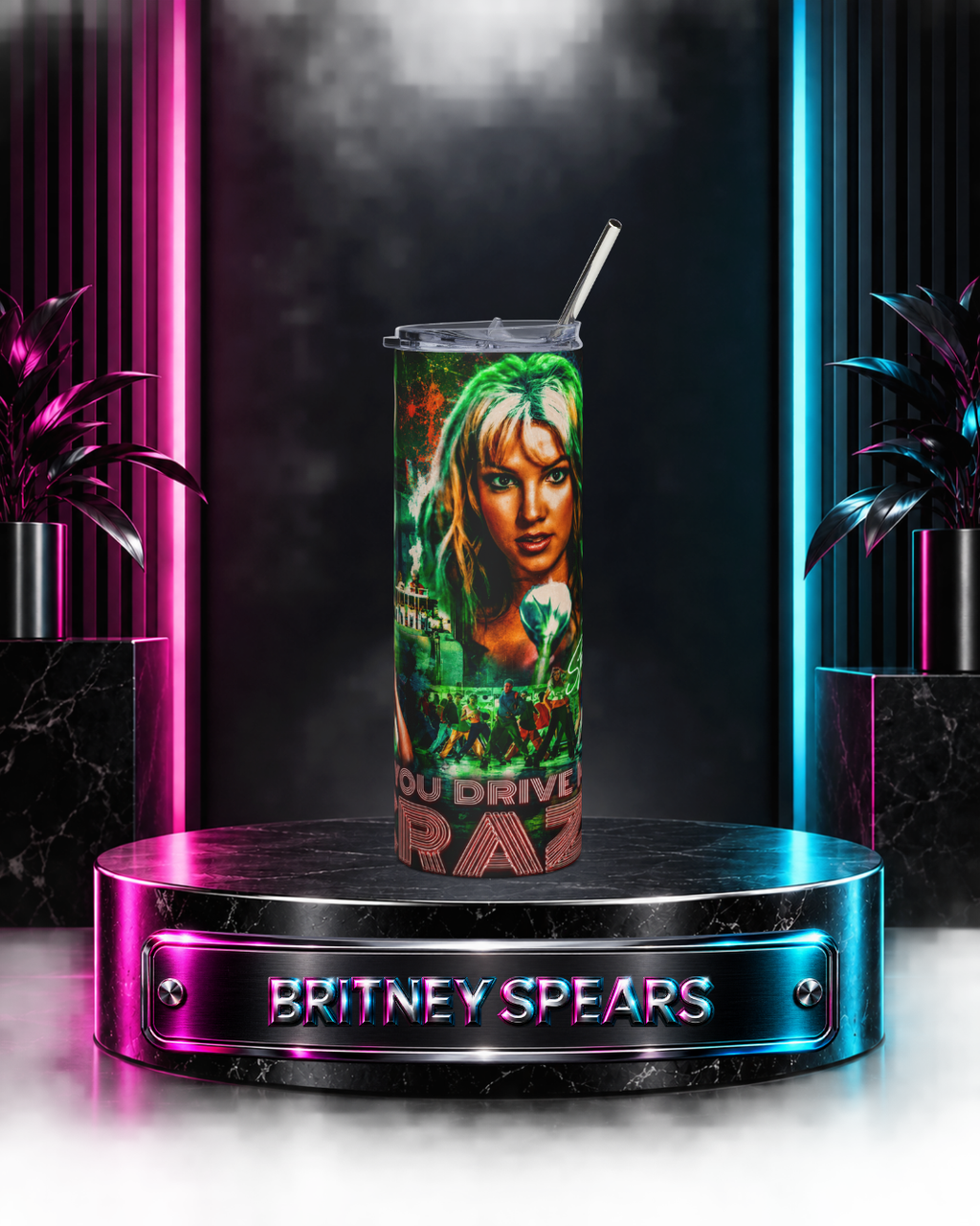 Britney Spears — Drive Me Crazy Music Video | 20oz Tumbler
