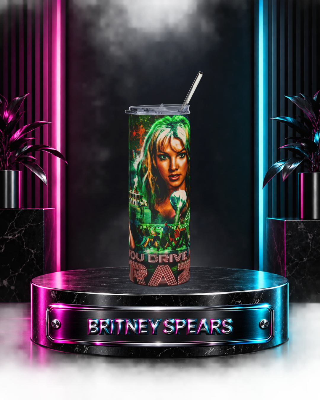 Britney Spears — Drive Me Crazy Music Video | 20oz Tumbler
