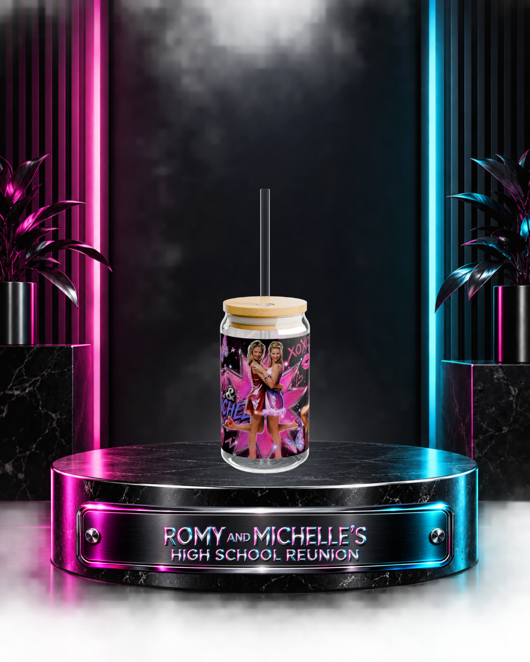 Romy And Michelle's High School Reunion — Y2K | 16oz Glass Can