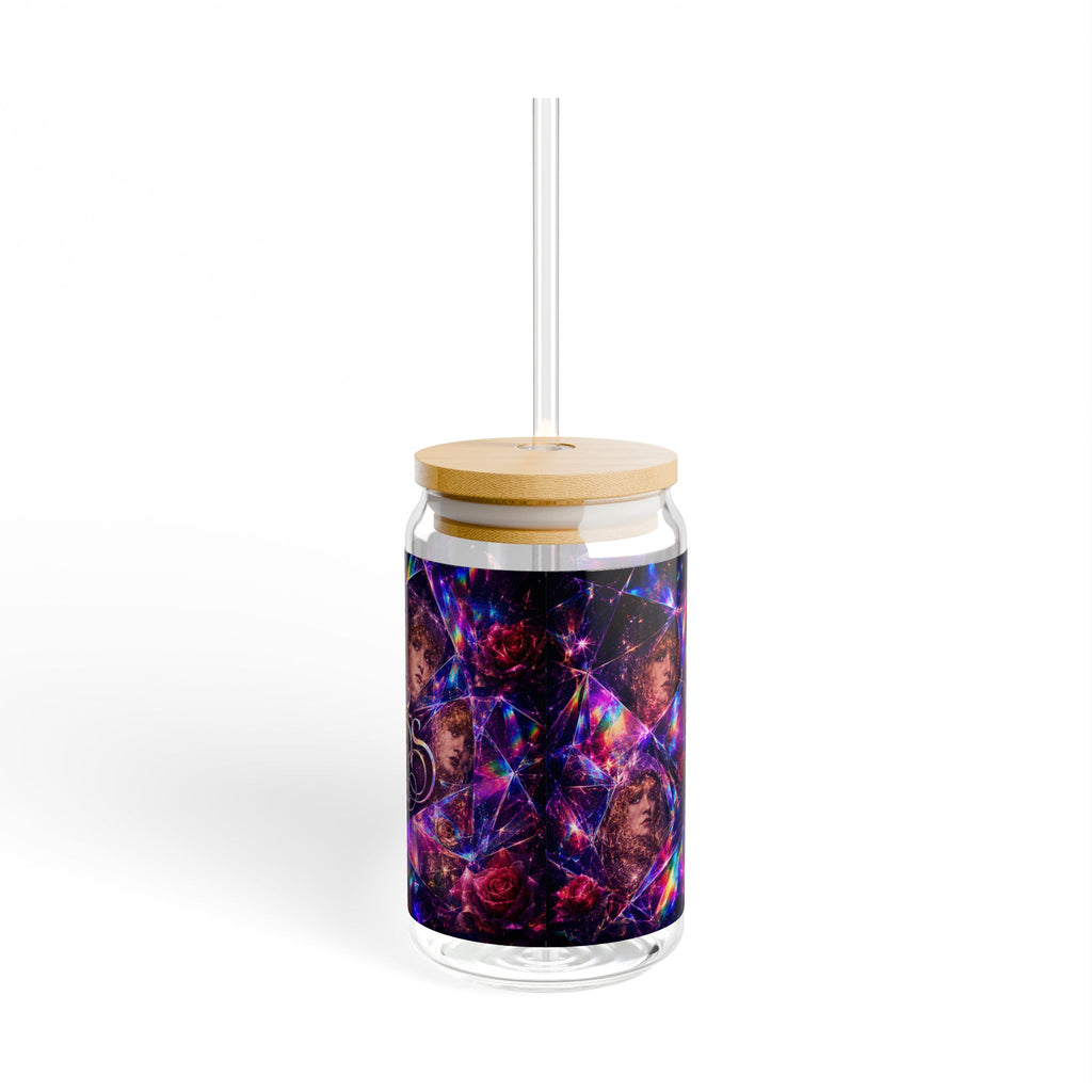 Stevie Nicks — Pink Crystal Visions 16oz Glass Can