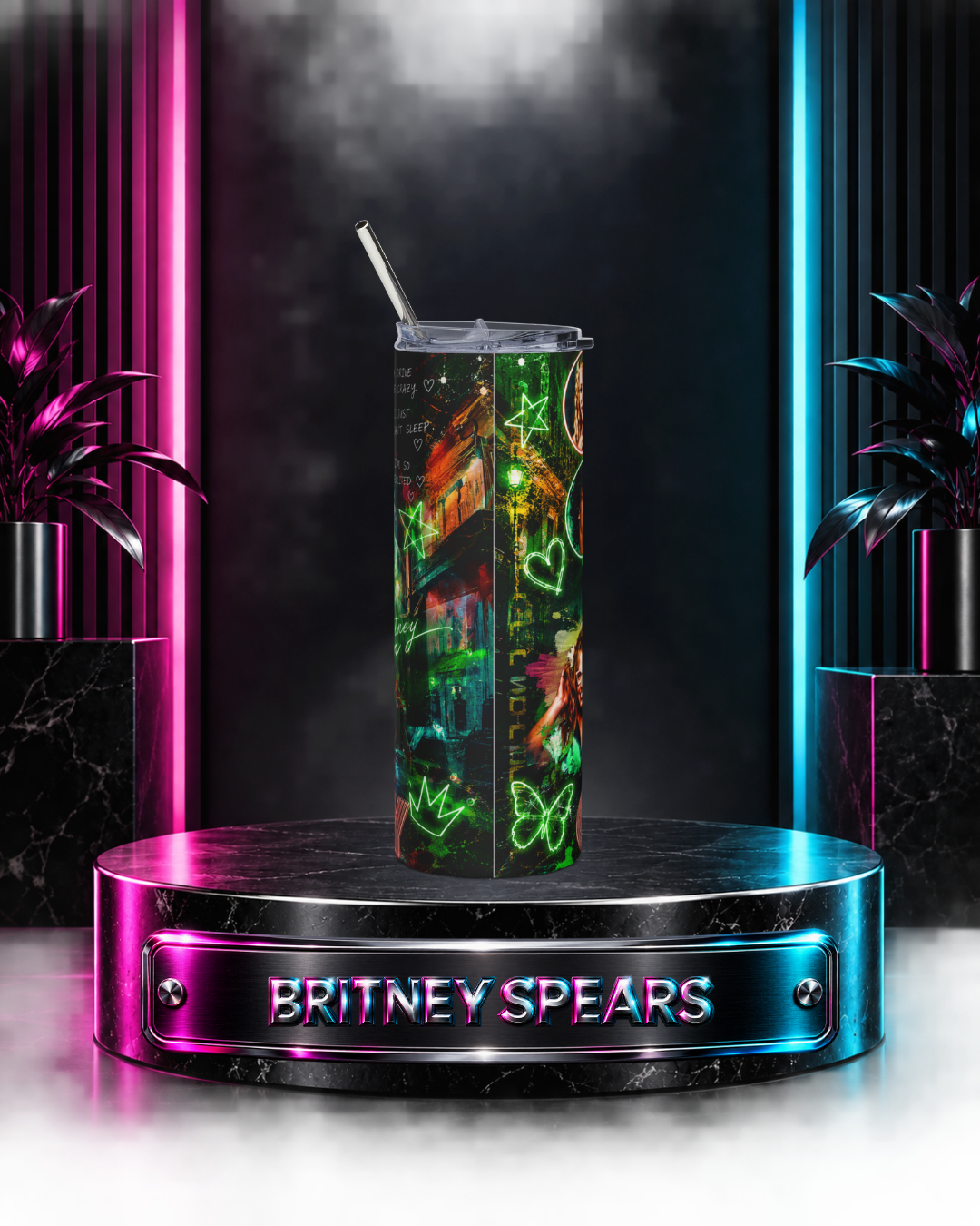 Britney Spears — Drive Me Crazy Music Video | 20oz Tumbler