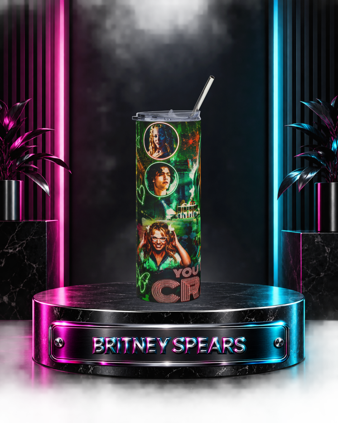Britney Spears — Drive Me Crazy Music Video | 20oz Tumbler