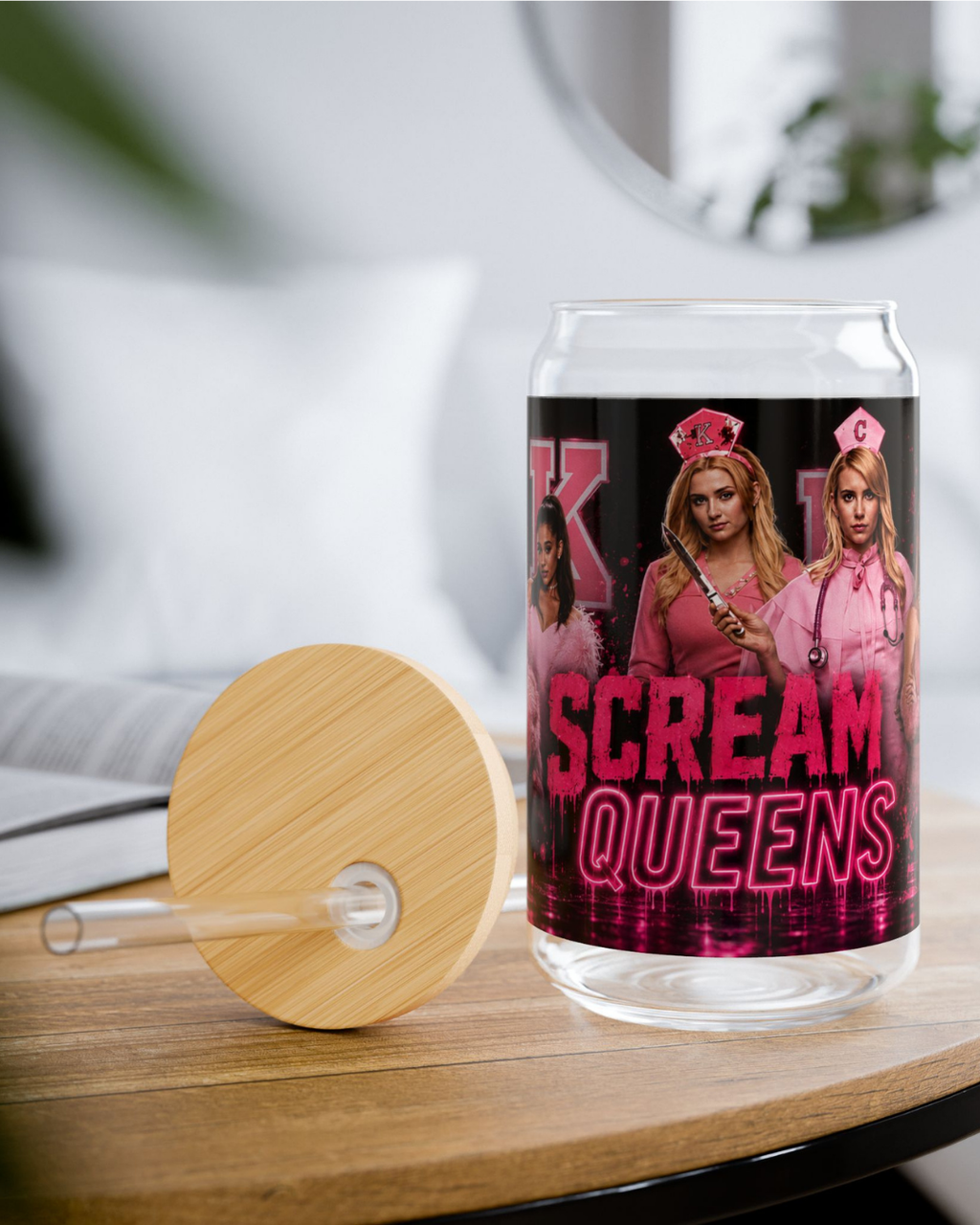 Scream Queens — Kappa Kappa Tau | 16oz Glass Can
