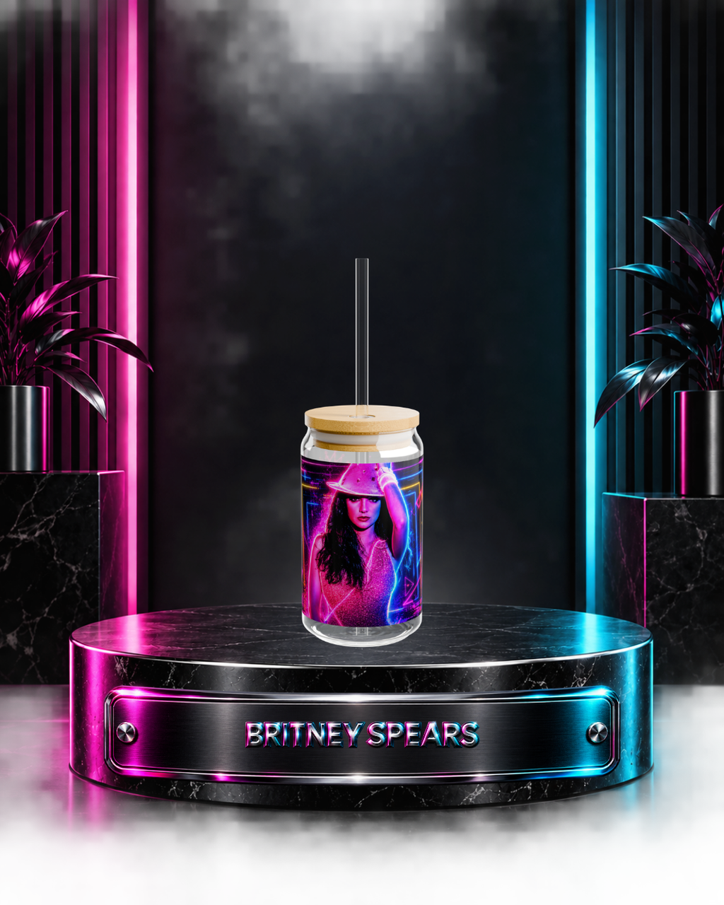Britney Spears — Blackout After Dark | 16oz Glass Can