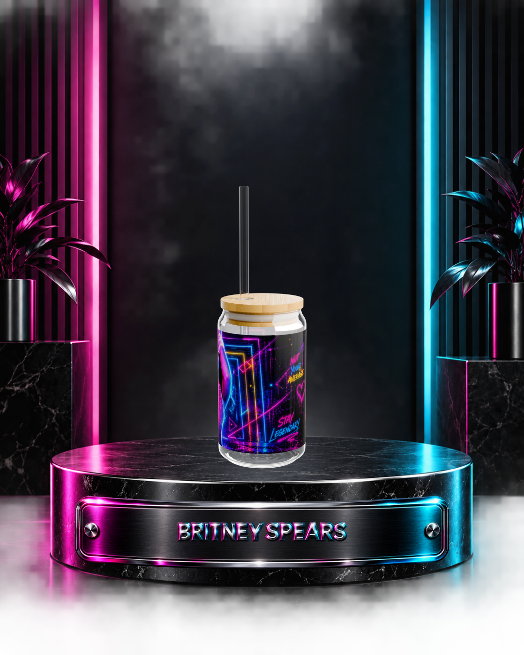 Britney Spears — Blackout After Dark | 16oz Glass Can