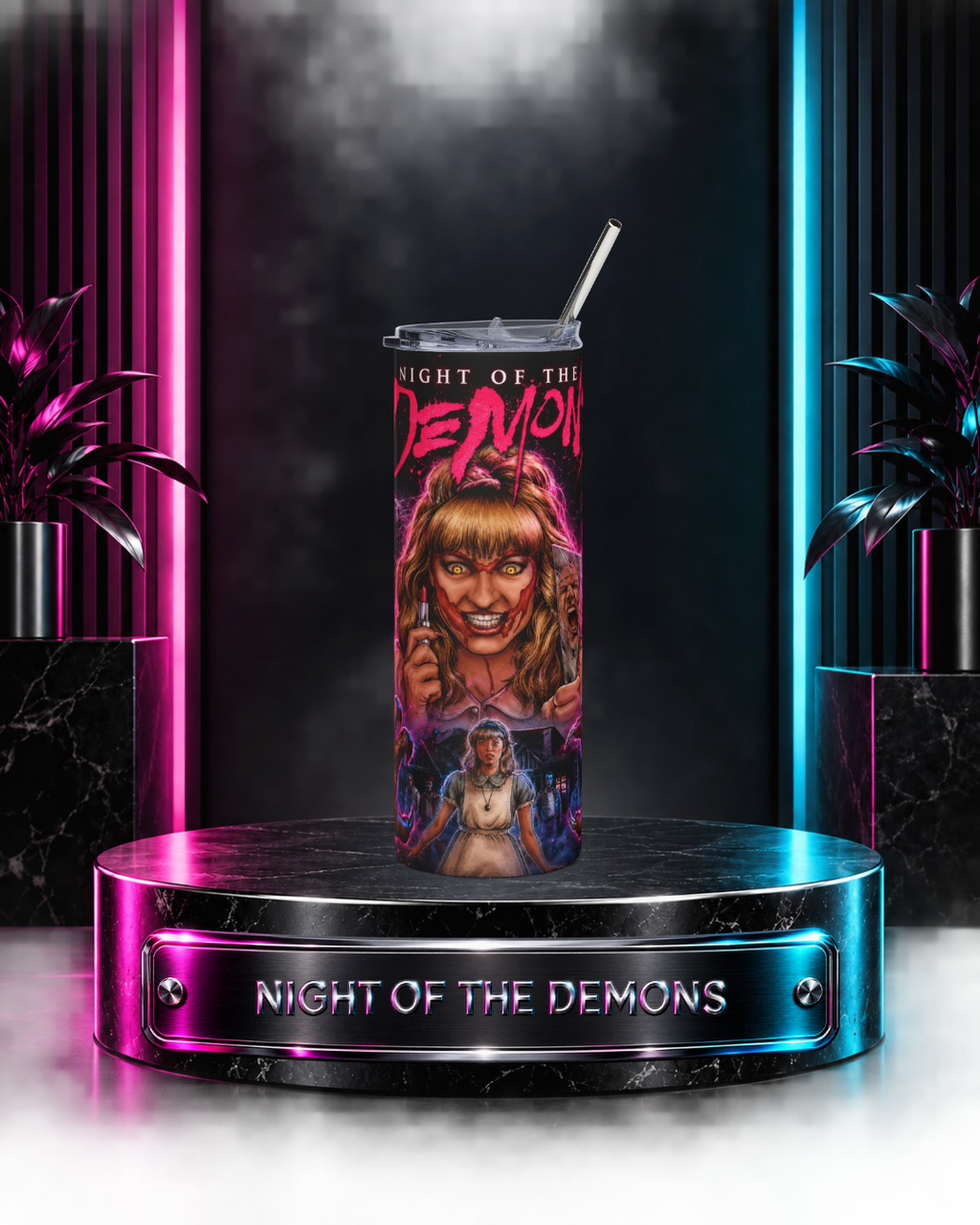 Night of the Demons — Lipstick & Hellfire | 20oz Tumbler