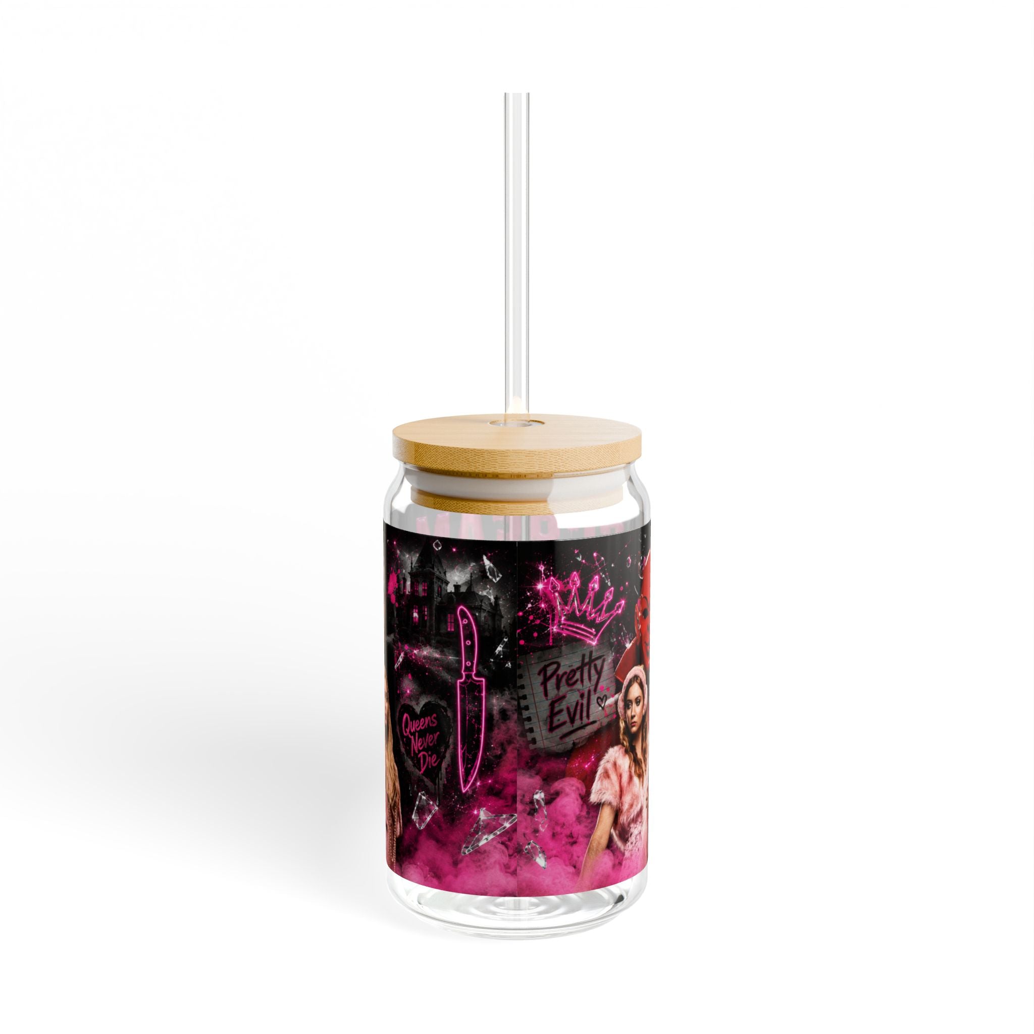 Scream Queens — Red Devil 16oz Glass Can