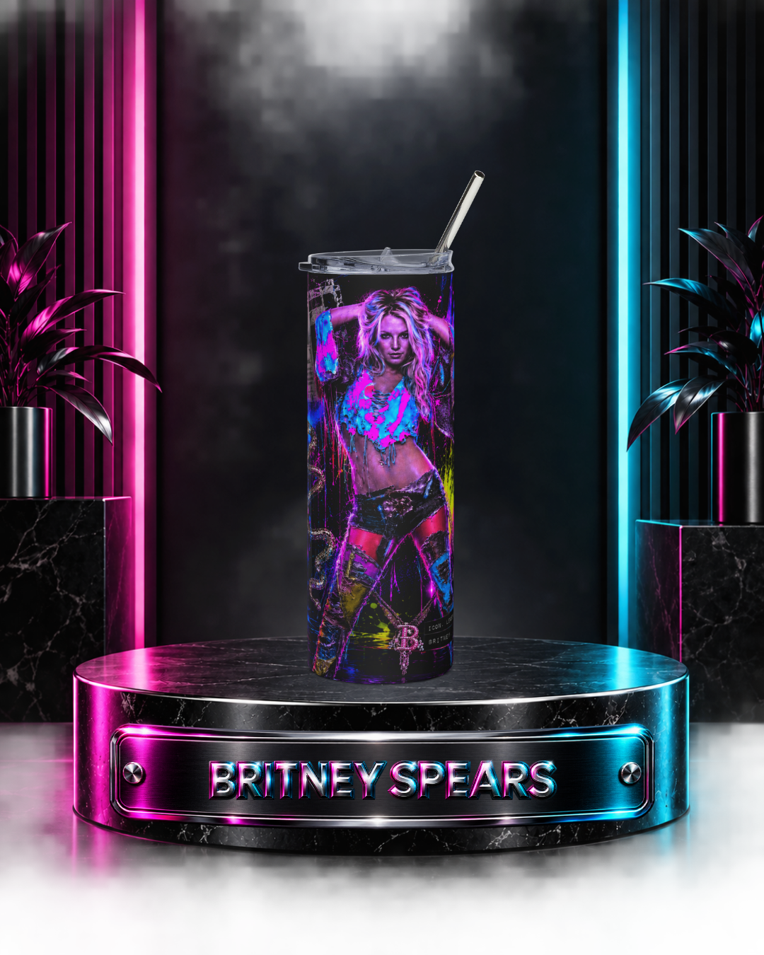 Britney Spears — Neon Rebellion | 20oz Tumbler