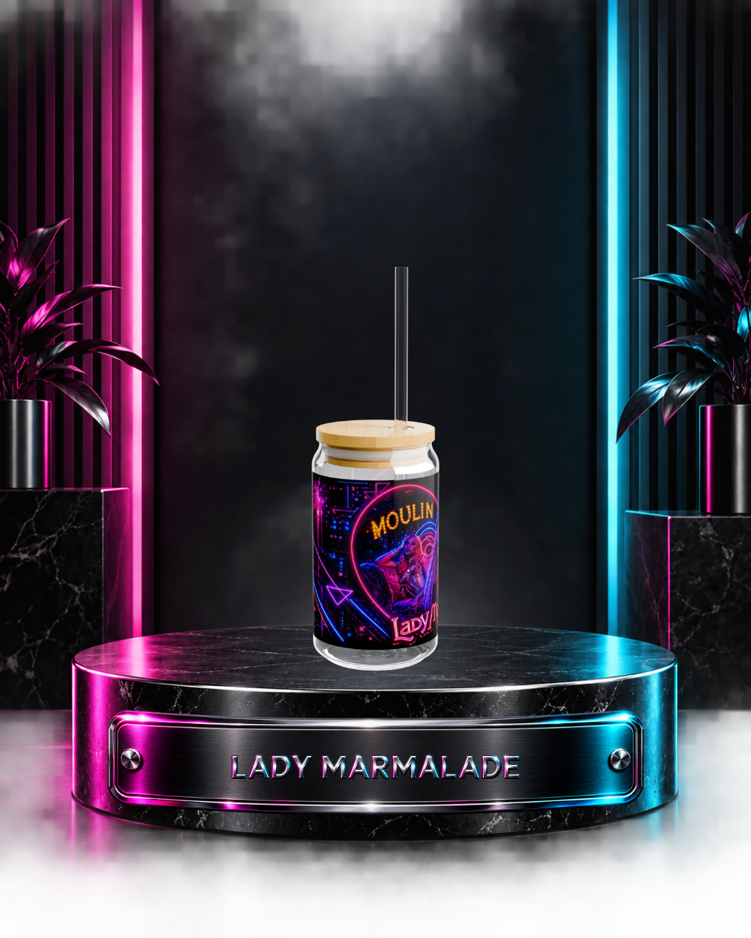 Lady Marmalade — Neon Moulin Rouge | 16oz Glass Can