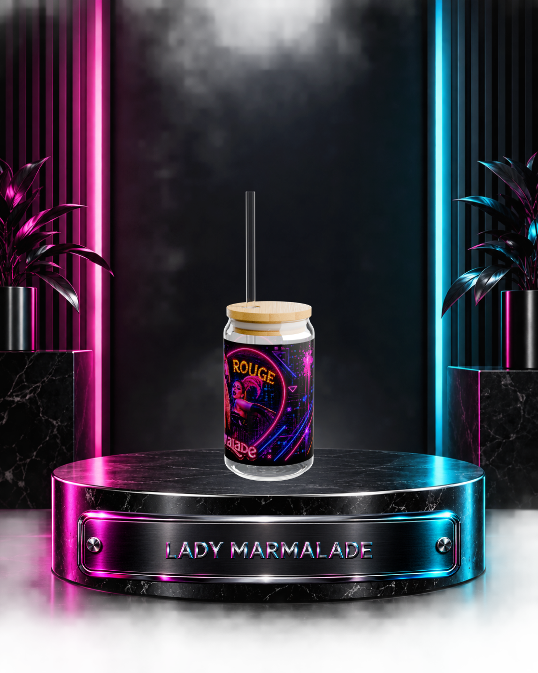 Lady Marmalade — Neon Moulin Rouge | 16oz Glass Can