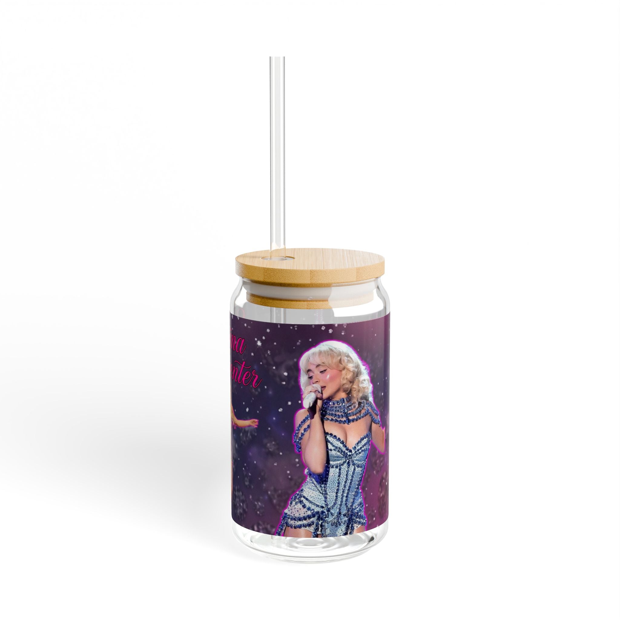 Sabrina Carpenter — Stage Diamond 16oz Glass Can