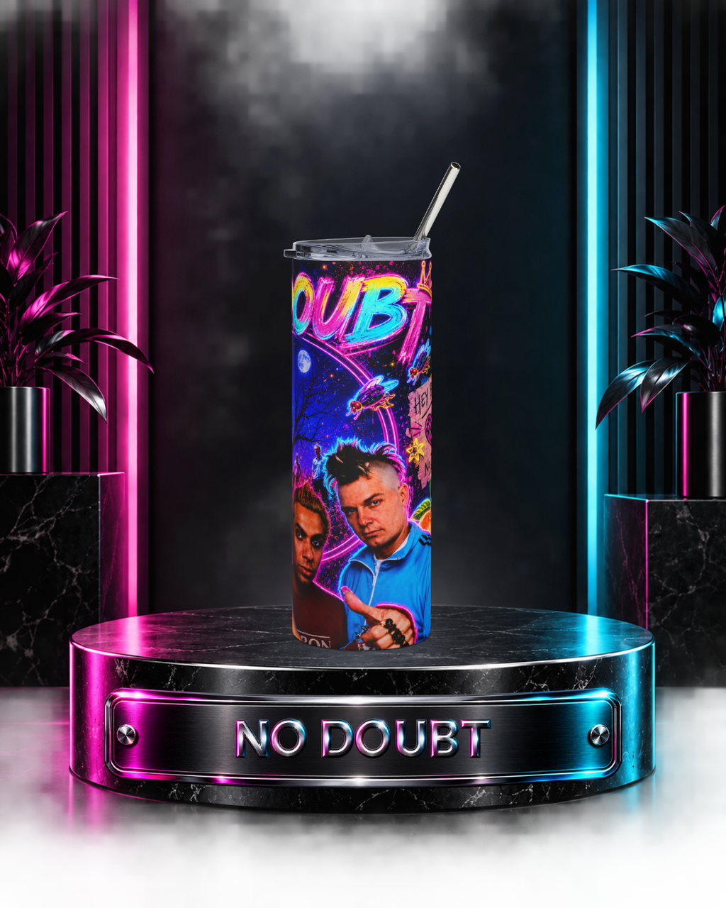 No Doubt — Neon Tragic Kingdom | 20oz Tumbler
