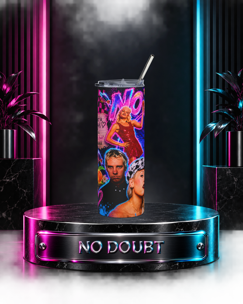 No Doubt — Neon Tragic Kingdom | 20oz Tumbler
