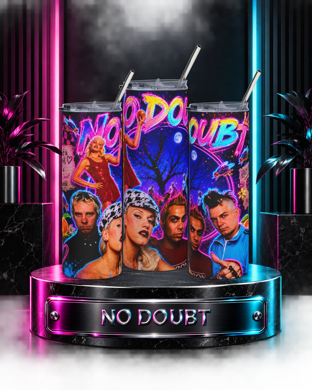 No Doubt — Neon Tragic Kingdom | 20oz Tumbler