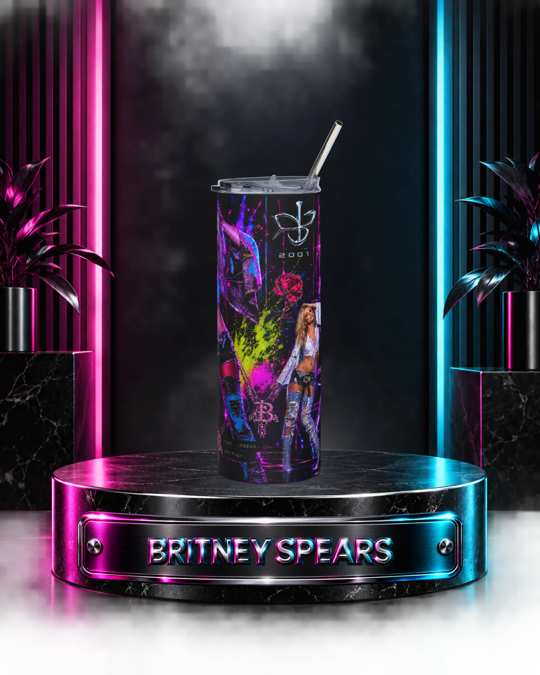Britney Spears — Neon Rebellion | 20oz Tumbler