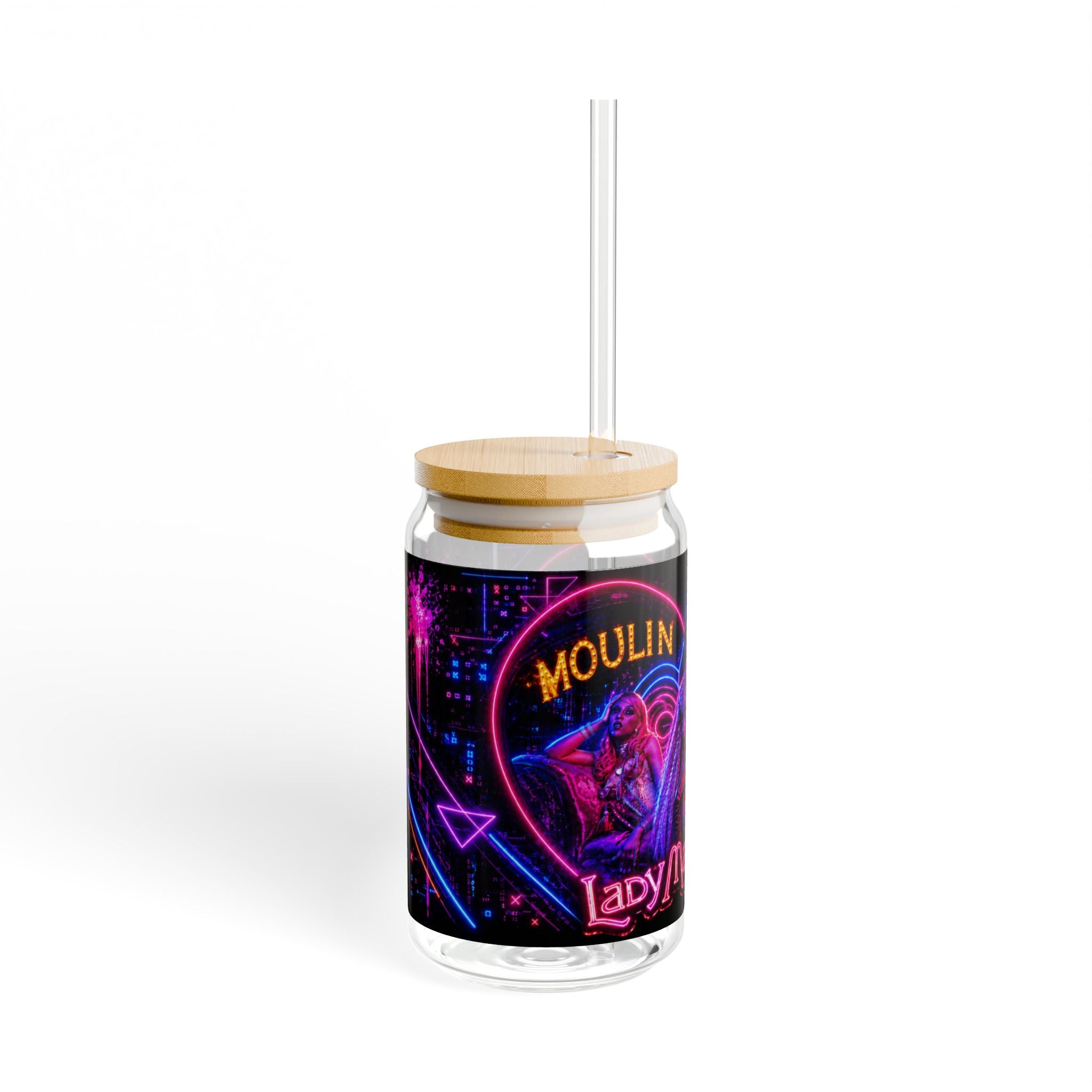 Lady Marmalade — Neon Moulin Rouge 16oz Glass Can