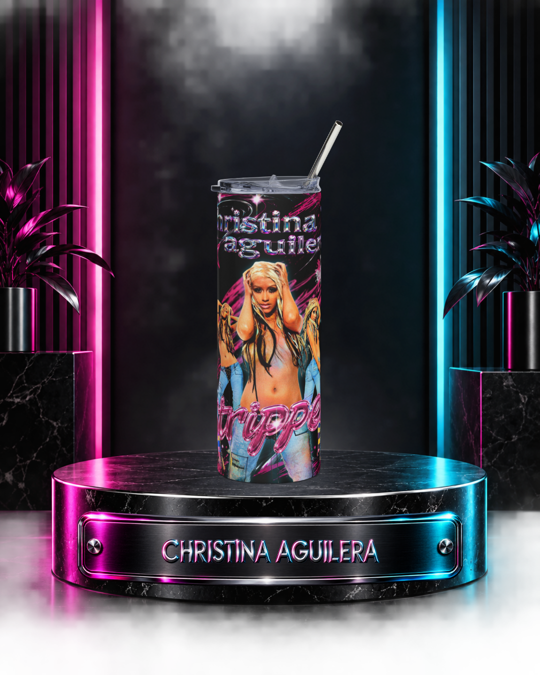 Christina Aguilera — Stripped Y2K | 20oz Tumbler