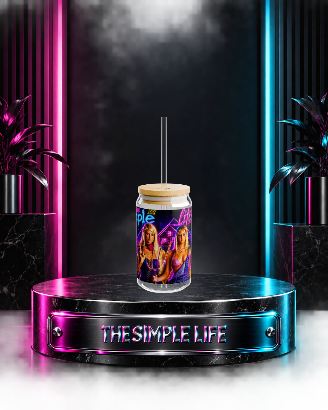 The Simple Life — Paris and Nicole Out Of Control | 16oz Glass Can
