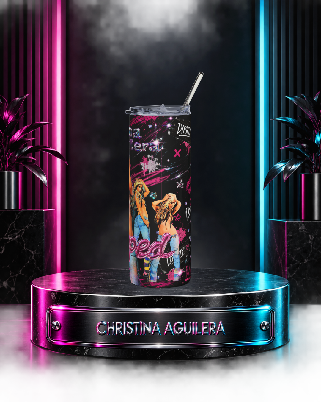 Christina Aguilera — Stripped Y2K | 20oz Tumbler
